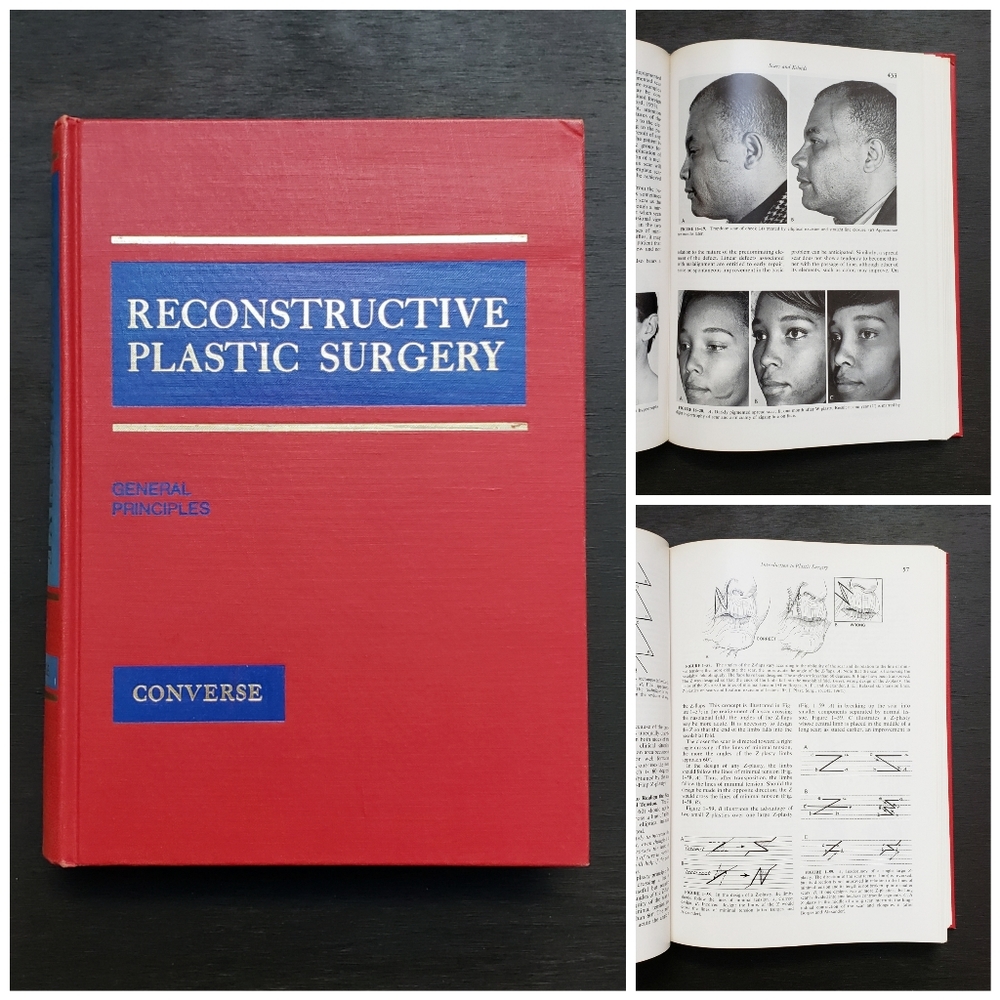 Vintage 1977 2nd Ed Reconstructive Plastic Surgery Vol 1 General Principles